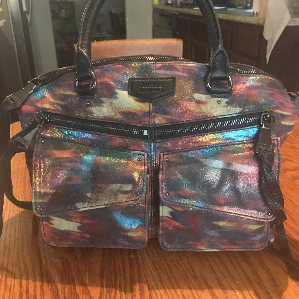 Aimee dome satchel